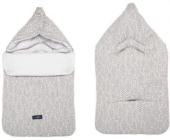 Zaffiro Grey Leaves Basic 5-in-1 Voetenzak 7572 -Bekend Babyartikelen Winkel zaffiro grey leaves basic 5 in 1 voetenzak 7572 2