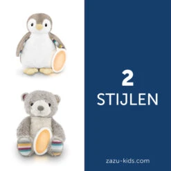Zazu Bruno De Beer Deluxe Muzikale Slaapknuffel Met Nachtlampje ZA-BRUNO-01 -Bekend Babyartikelen Winkel zazu bruno de beer deluxe muzikale slaapknuffel met nachtlampje za bruno 01 11